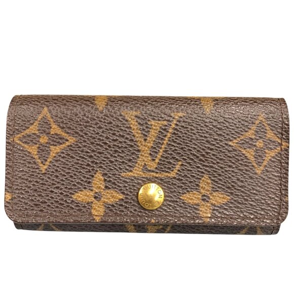 Authentic Louis Vuitton Multicles 4 Key Case Monogram Key Holder jp50-111425 - Picture 1 of 16